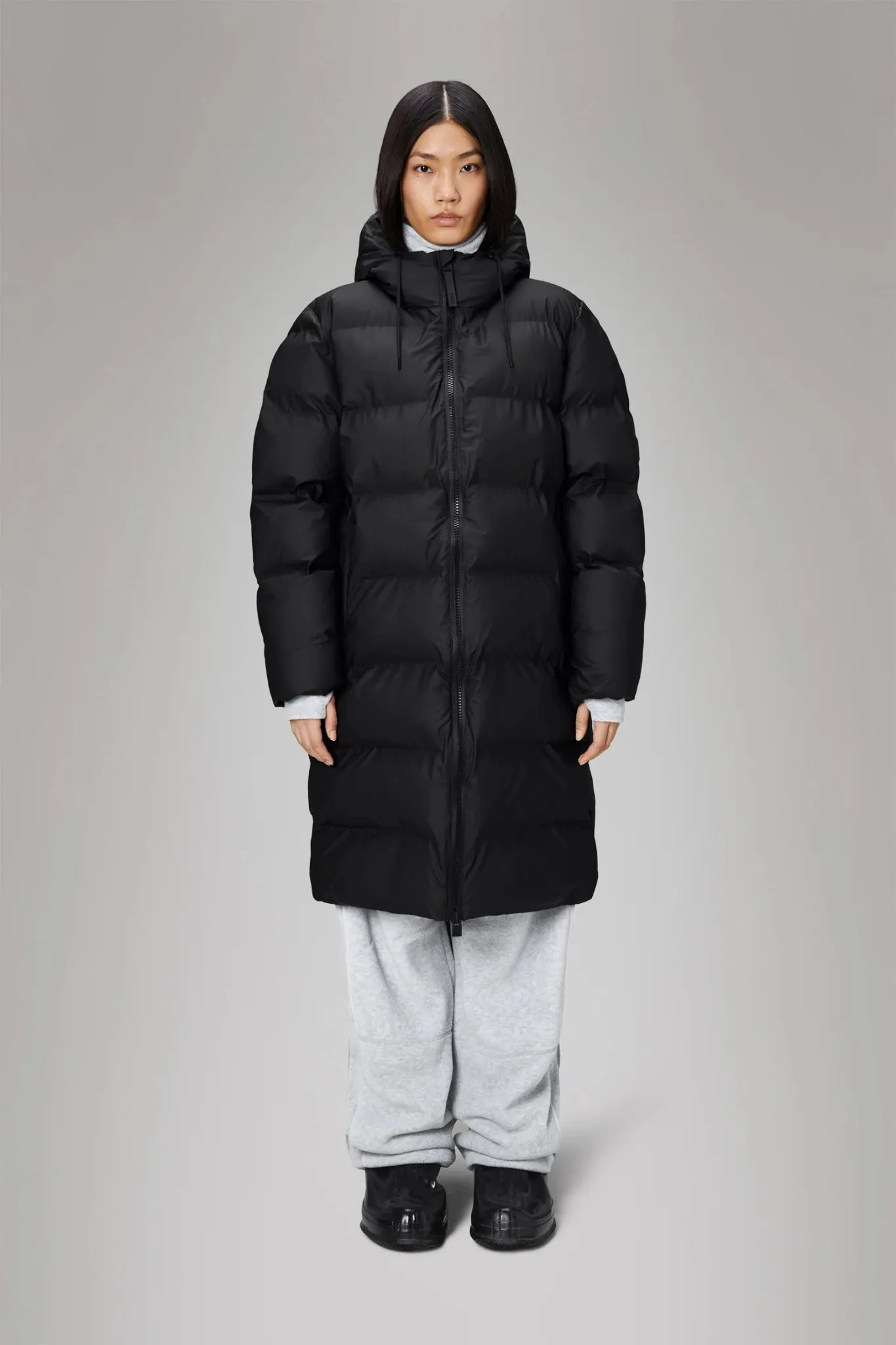 RAINS ALTA Longer Puffer Jacket W3T4