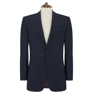 Richmond Navy Twisted Birdseye Suit