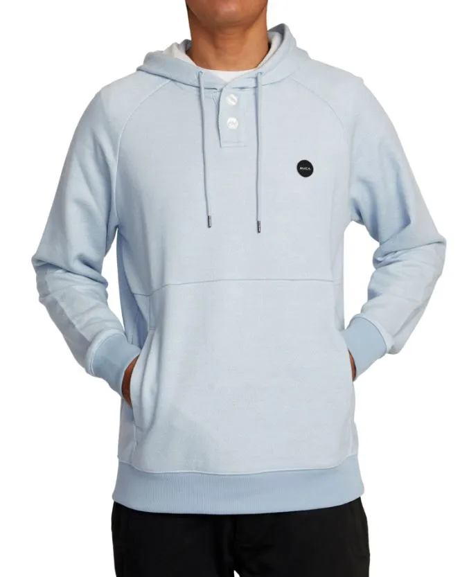 RVCA Mens Port Fleece Pullover Hoodie