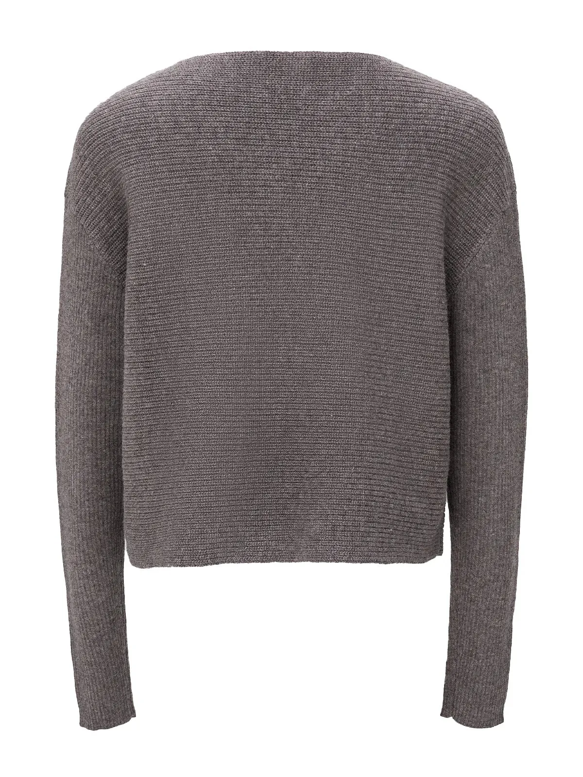 Solid Color Pullover Wool Sweater