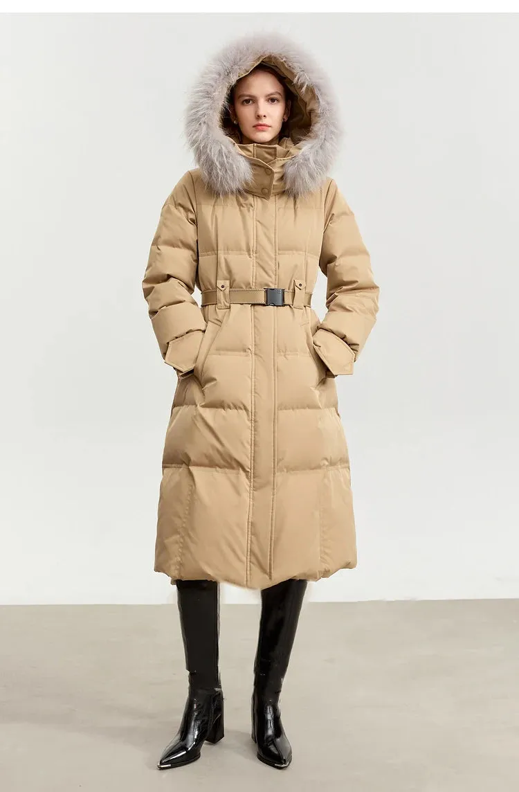 Stylish Down Puffer Women's Parka Coat