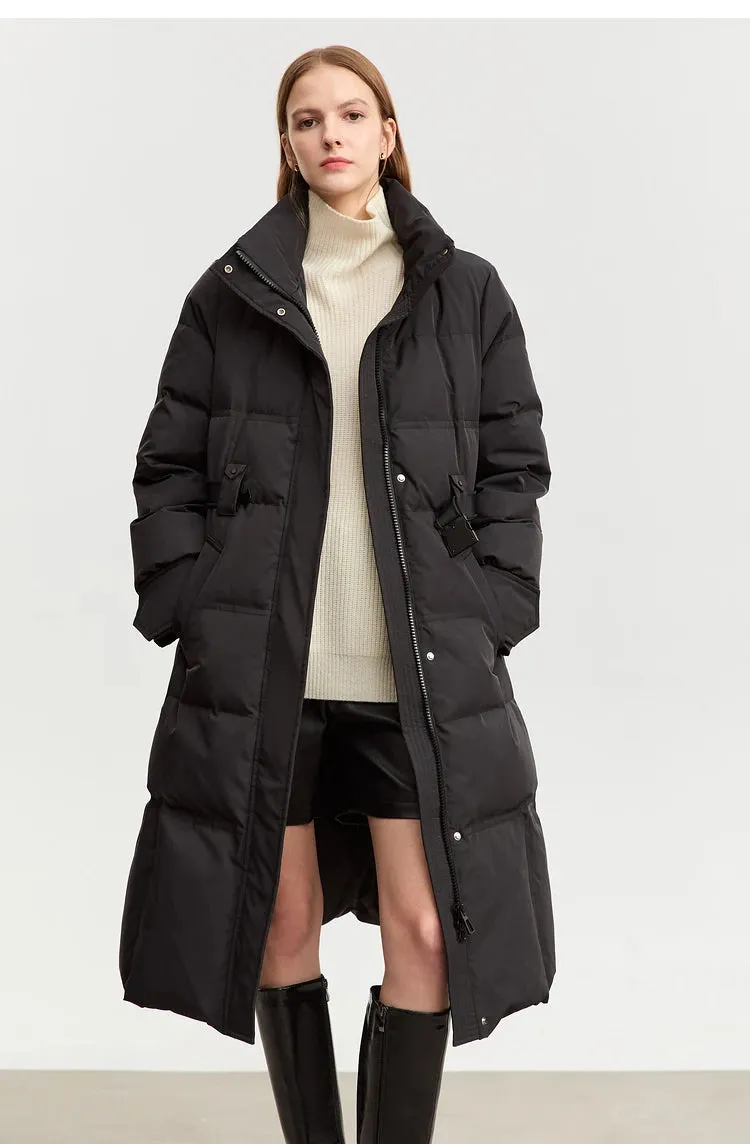 Stylish Down Puffer Women's Parka Coat