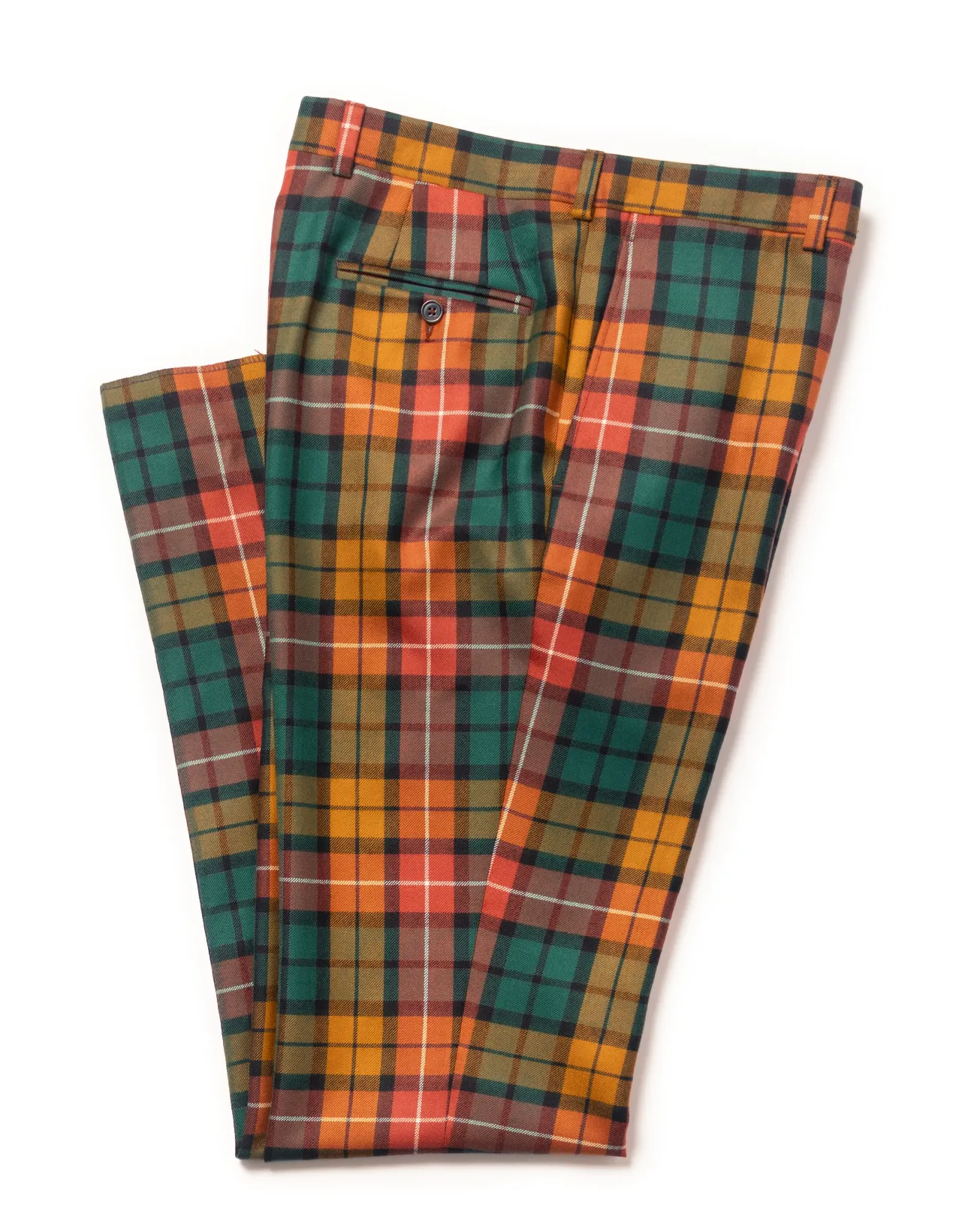 TARTAN DRESS TROUSERS - BUCHANAN