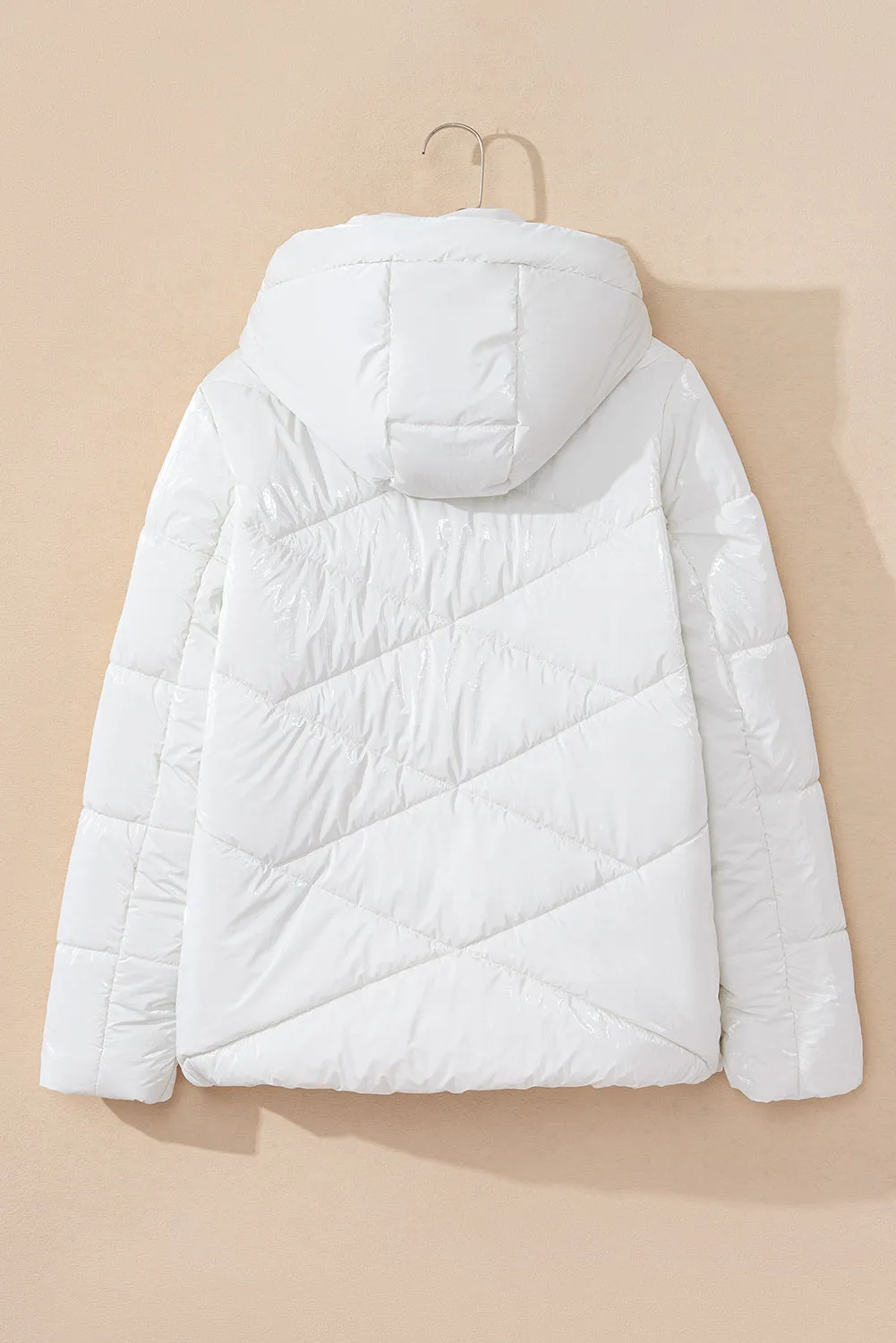 Trendy Hooded Puffer Coat for Cold Days