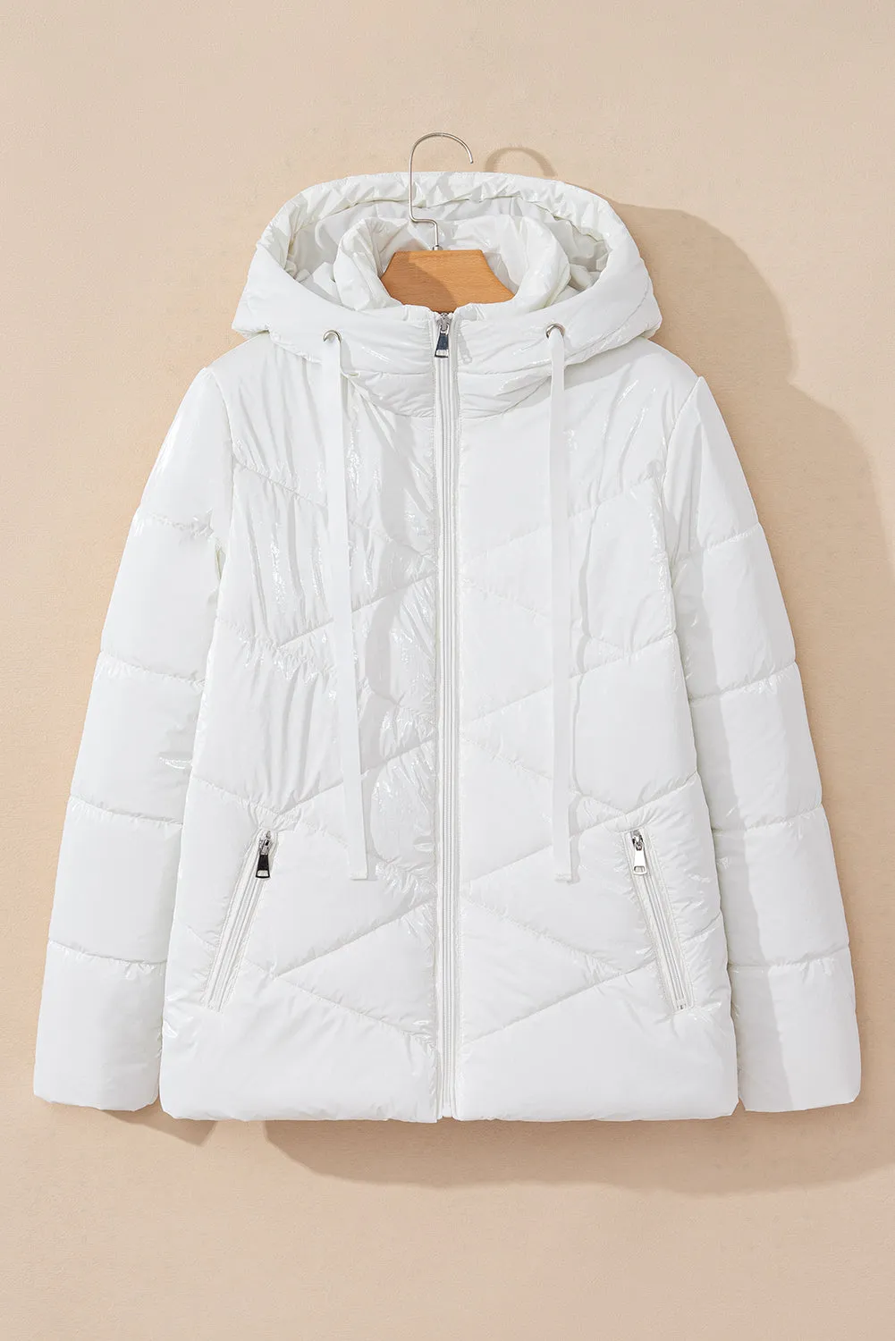 Trendy Hooded Puffer Coat for Cold Days