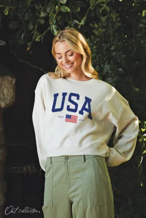 USA Graphic Sweatshirt FINAL SALE