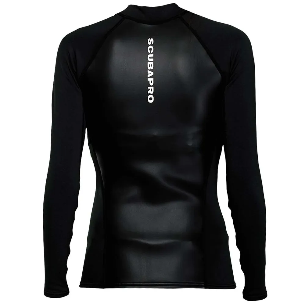 Used Scubapro Hybrid 1 MM Thermal Long Sleeve Womens Top Scuba Diving Wetsuit