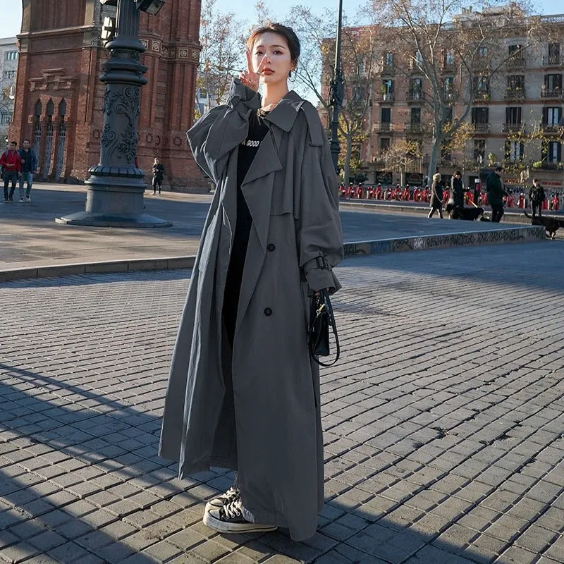 Women's Oversized Stylish Trench Coat