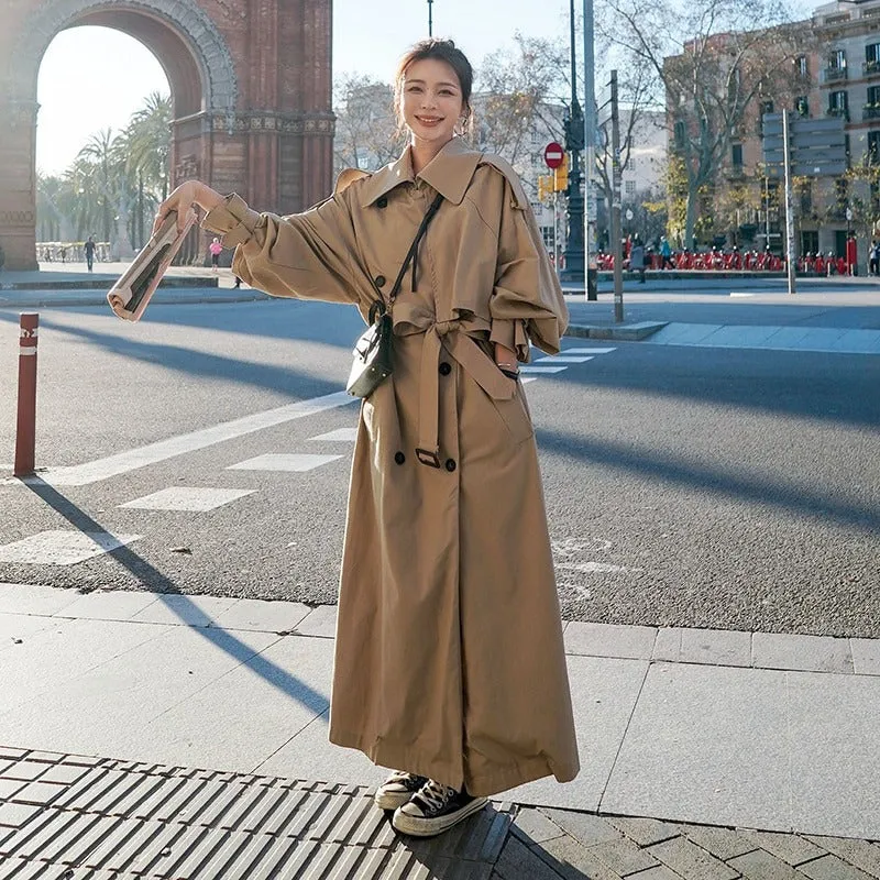 Women's Oversized Stylish Trench Coat