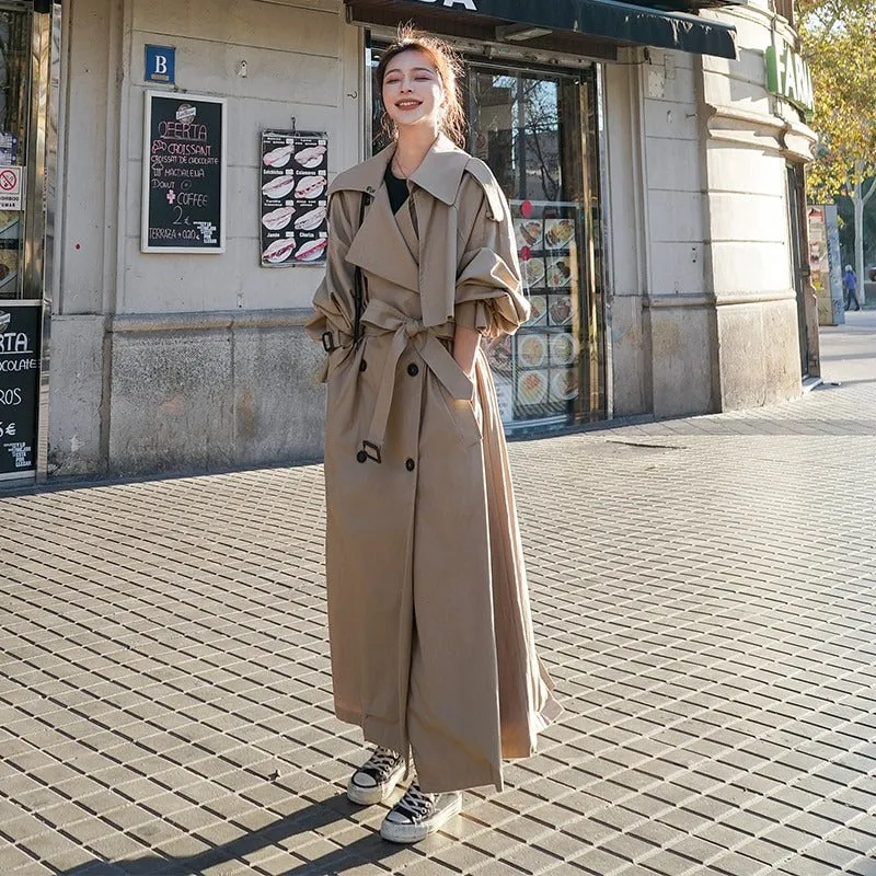 Women's Oversized Stylish Trench Coat