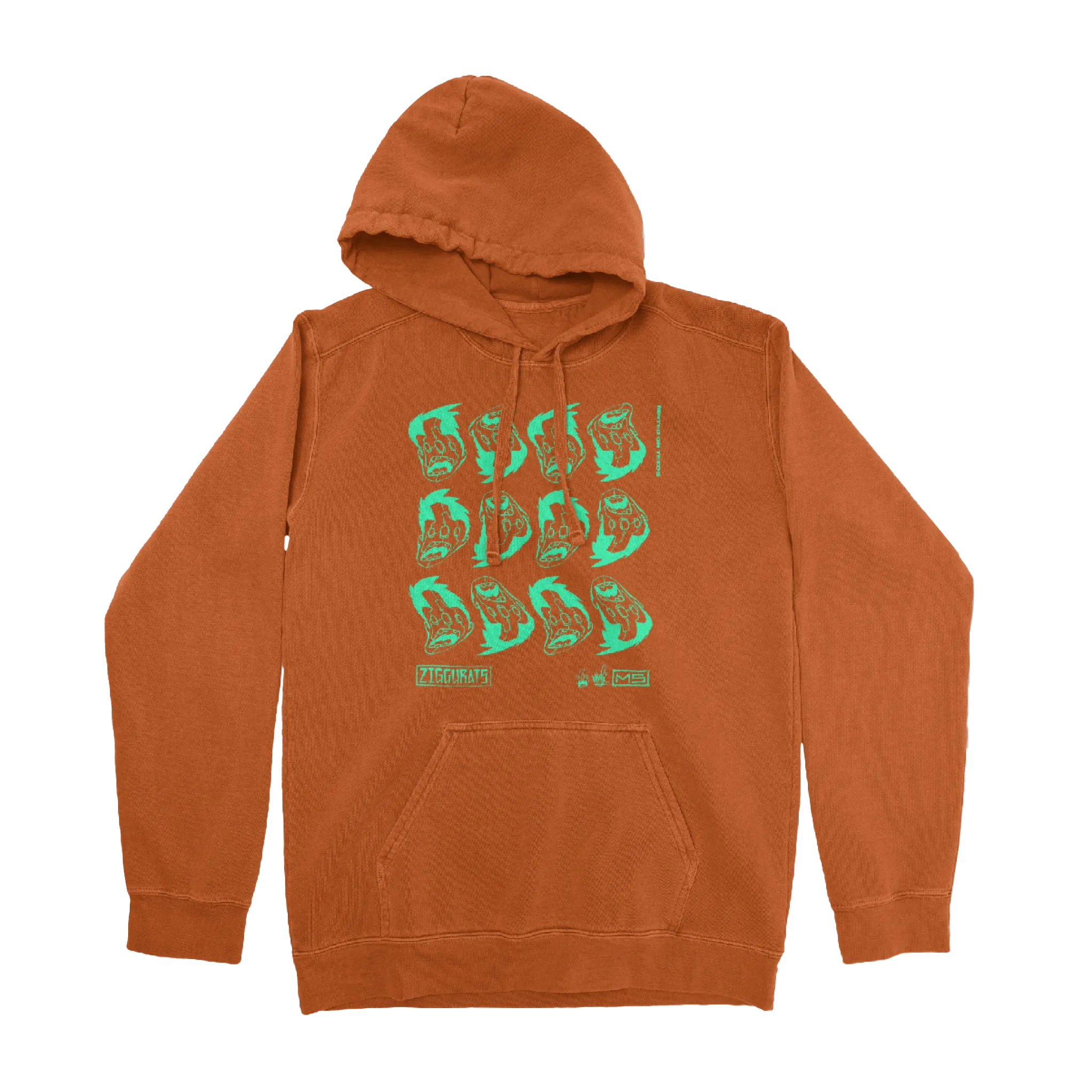 Ziggurats Wave Adobe Hoodie